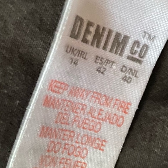 Denim Co. Dark Color Jacket - Picture 5 of 5